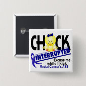 Küken unterbrach rektalen Krebs 2 Button (Vorne & Hinten)