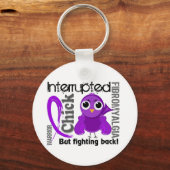 Küken unterbrochen 3 Fibromyalgie Schlüsselanhänger (Vorderseite)