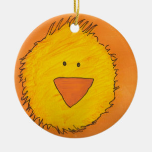 Küken-Verzierung Keramik Ornament