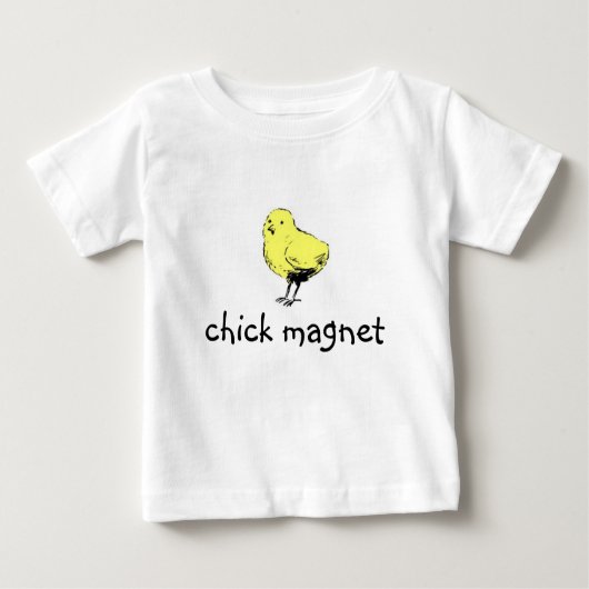 Kükenmagnet Baby T-shirt (Vorderseite)