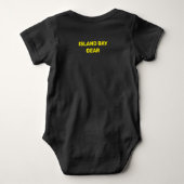 Kuki Airani Reggae Babybodysuit Baby Strampler (Rückseite)