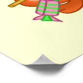 Kukie und Zahnbürsten Poster (Ecke)