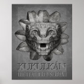 Kukulcán, der gefiederte Serpent Poster (Vorne)