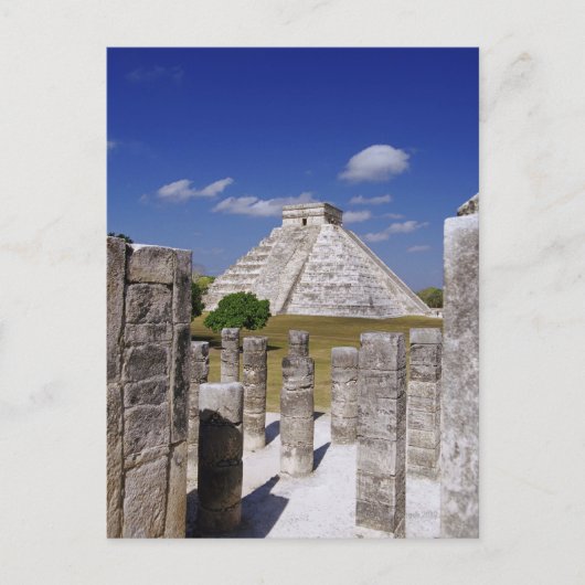 Kukulcan Pyramide aus der Gruppe der Postkarte (Vorderseite)