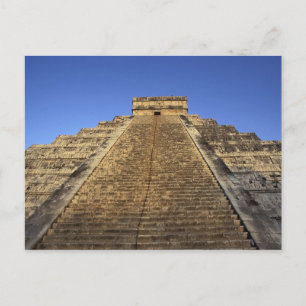Kukulcan-Tempel oder Castillo-Schloss) in 2 Postkarte