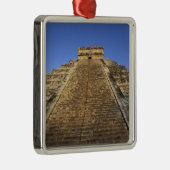 Kukulcan-Tempel oder Castillo-Schloss) in 2 Silbernes Ornament (Rechts)