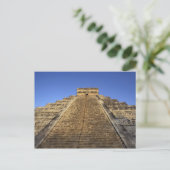 Kukulcan Temple oder Castillo Castle) in 2 Postkarte (Stehend Vorderseite)