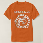 Kukulkan Ancient Mayan Serpent Gott T-Shirt (Design vorne)