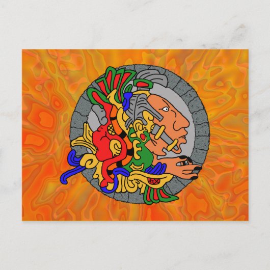 Kukulkan Postkarte (Vorderseite)