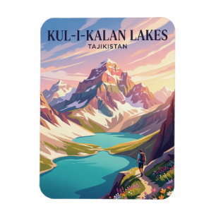 Kul-i-Kalan-Seen-Wanderweg Tadschikistan Magnet