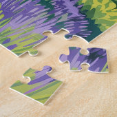 Kula Maui Haleakala Hawaii Lavender Retro Puzzle (Seite)