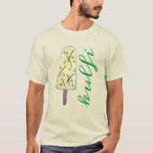 Kulfi Qulfi Indian Food Ice Cream Frozen Nachtisch T-Shirt (Vorderseite)