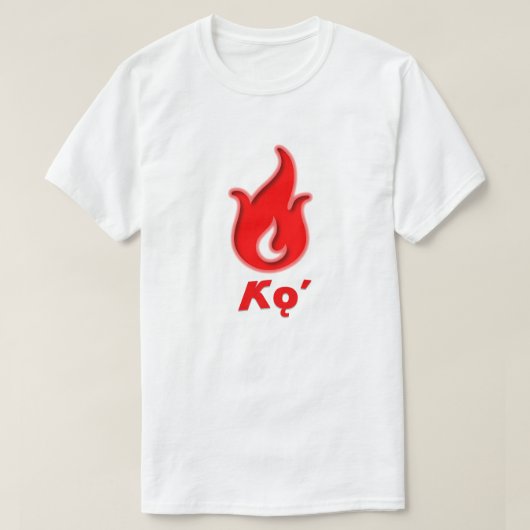 KULIERA - Feuer in navajo T-Shirt (Design vorne)