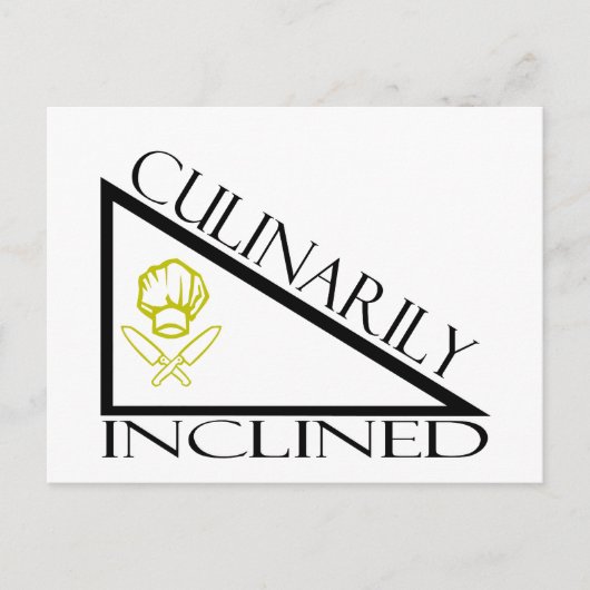 kulinarisch infiziert postkarte (Vorderseite)