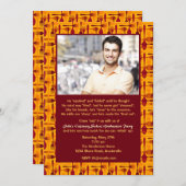 kulinarische Foto Abschluss Einladung (Vorne/Hinten)