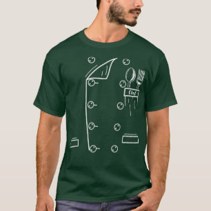 Kulinarische Kochweste T-Shirt