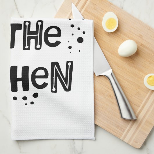 Kulinarische Königin Geschirrtuch (Viertel Falte)