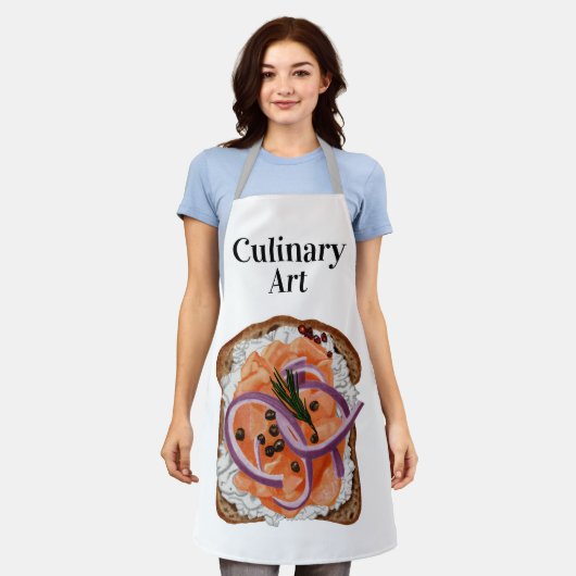 Kulinarische Kunst Schürze (Getragen)