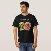 Kulinarische Kunst T-Shirt (Vorne ganz)