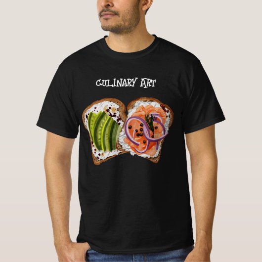 Kulinarische Kunst T-Shirt (Vorderseite)