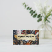 Kulinarische Künste | Gewürze für Löffel Visitenkarte (Stehend Vorderseite)