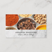 Kulinarische Künste | Gewürze in Dosen Visitenkarte (Vorderseite)