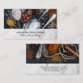 Kulinarische Künste | Gewürze Visitenkarte (Vorne/Hinten)