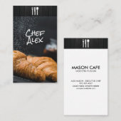Kulinarische Künste | Konditorei-Koch Visitenkarte (Vorne/Hinten)