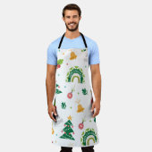 Kulinarische Leinwand Überdrucken Schürze - Große (Getragen)