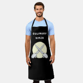 Kulinarische Ninja GRILLEN Grill Cook Bake Koch Ba Schürze (Getragen)