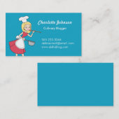 Kulinarische Visitenkarte (Vorne/Hinten)