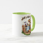 Kulinarischer Abend: Eine Schlange in einer Schürz Tasse (VorderseiteRechts)