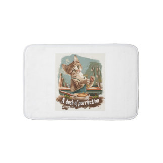 Kulinarischer Cat Koch Badematte