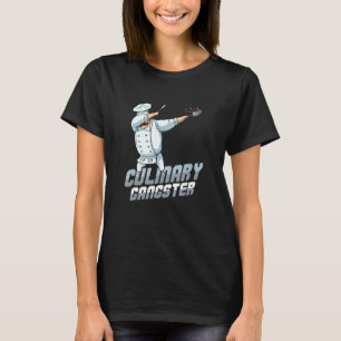 Kulinarischer Gangster Dabbing Koch Küche Koch Koc T-Shirt