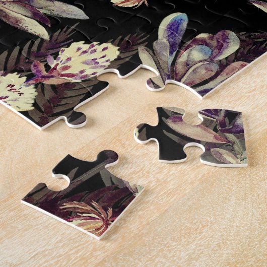 Kulinarischer Garten: modisches Blumenmuster Puzzle (Seite)