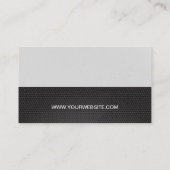 Kulinarischer Koch Whisk | Restaurantbesitzer Visitenkarte (Rückseite)