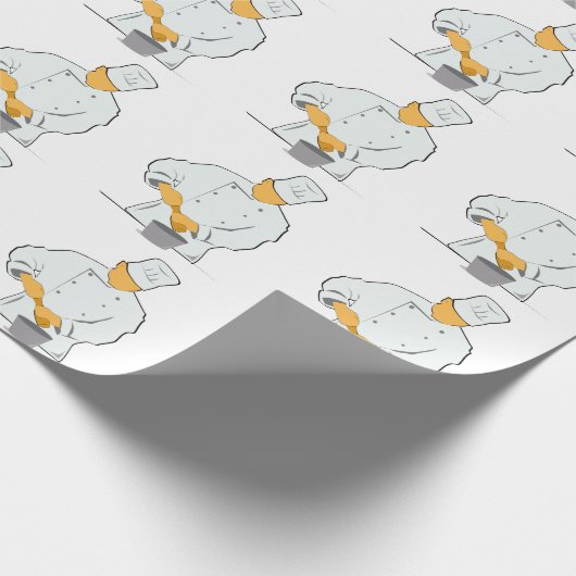 Kulinarischer Tag Geschenkpapier (Ecke)