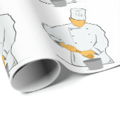 Kulinarischer Tag Geschenkpapier (Rolleneckpunkt)