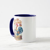 Kulinarisches Chickens Kuchen Kreation Tasse (Vorderseite Links)