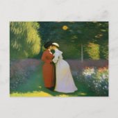 Kulinarisches im Garten am Monet Postcard Postkarte (Vorderseite)