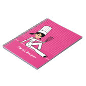 Kulinarisches Klassen-und Rezept-Notizbuch Notizblock (Linke Seite)