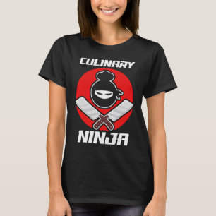 Kulinarisches Ninja Küche Guru Koch Koch T-Shirt