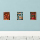 Kulisse Bilderwand Sets (Holzboden)