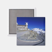 Kulm hotel and trail, Gornergrat, Zermatt, Magnet (Vorderseite/Rückseite)