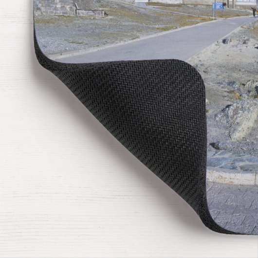 Kulm hotel and trail, Gornergrat, Zermatt Mousepad (Ecke)