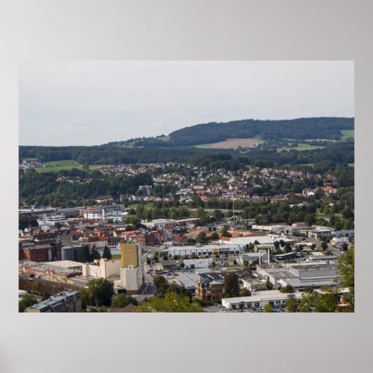 Kulmbach Deutschland Poster (Vorne)