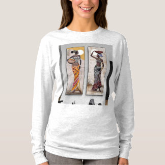 kulomisiertes Design alter Frauen T-Shirt