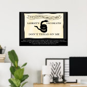 Kulpeper-Minutemen-Flagge Poster (Heimbüro)