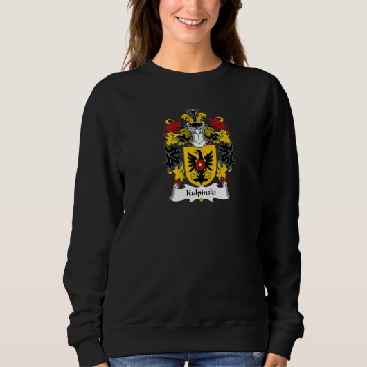 Kulpinski-Familienwappen Sweatshirt (Vorderseite)