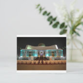 Kult der Persönlichkeit in Turkmenistan Postkarte (Stehend Vorderseite)